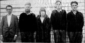 picture of Folsomville graduating class of 1928